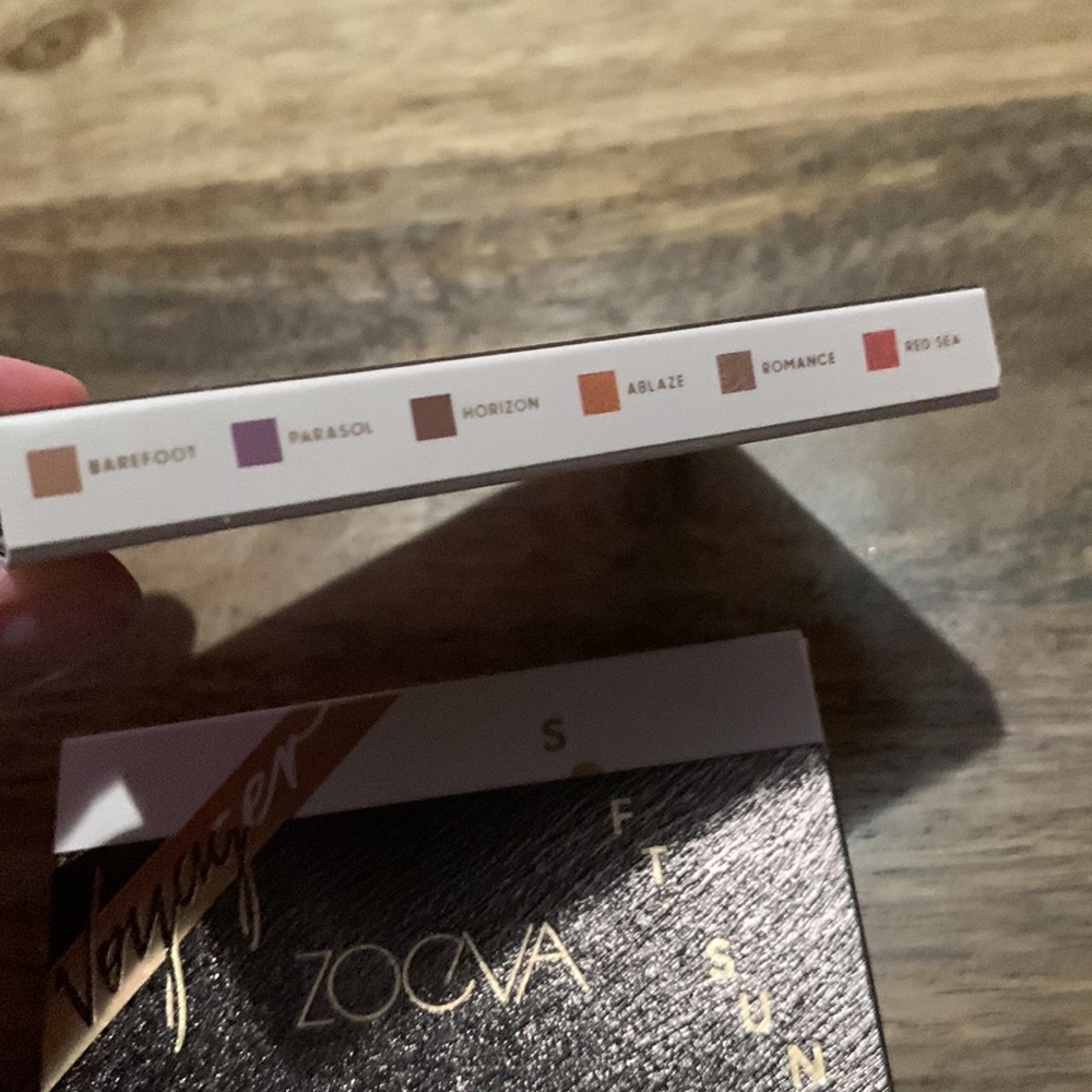 New Zoeva Voyager Soft Sun & Shade Eyeshadow Palette - 6 x 0.6g - Picture 5 of 5